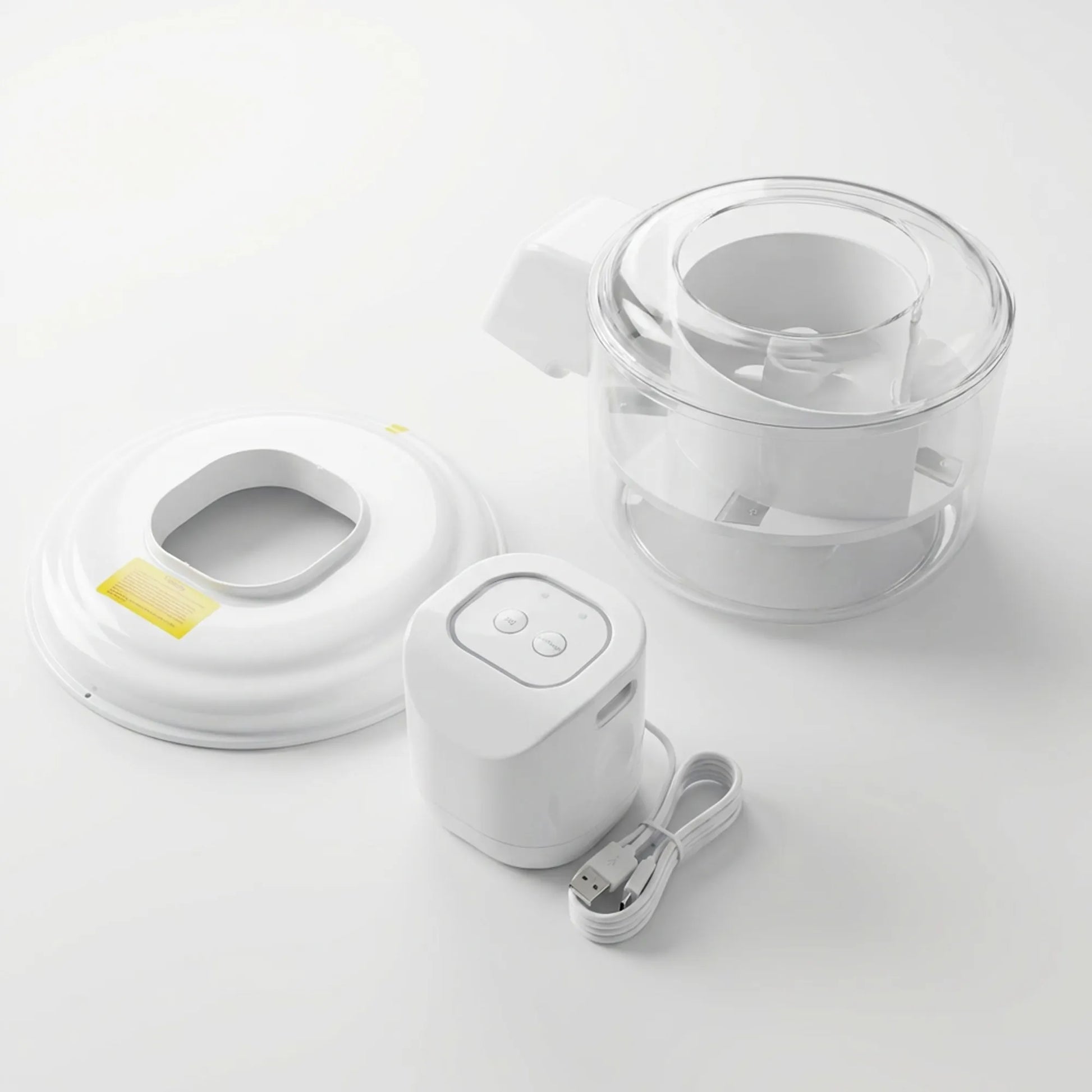 Electric smart fruit and vegetable peeler with rechargeable battery, shown in image with stainless steel blades and ergonomic design.